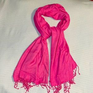 Pashmina Scarf - Barbie Pink / Medium Pink